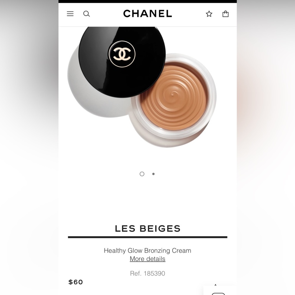 ORIGINAL formula Chanel Les Beiges Healthy Glow Bronzing Cream